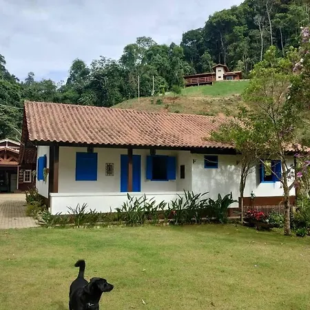 Sitio Canto Da Roca Com Cachoeira Domingos Martins Exterior photo